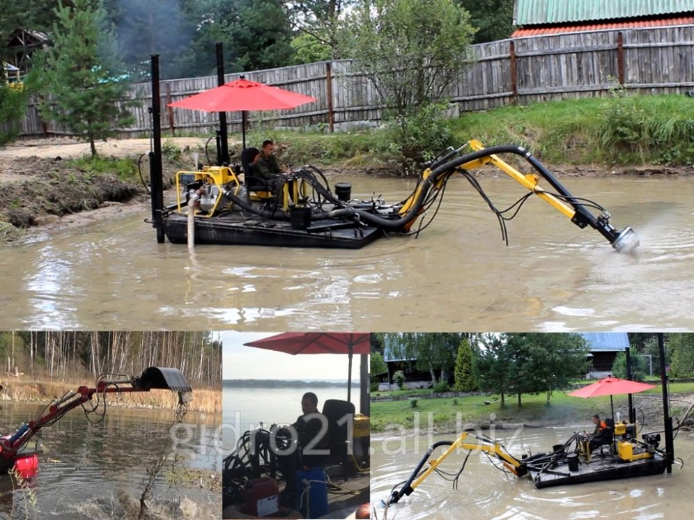 Мини Земснаряд Для Очистки Водоемов Купить