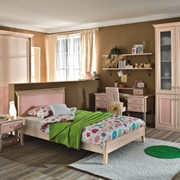 Мебель детская Виктория млечно-розовая
