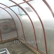 Теплица Усадьба У 4х3х2,1 (карк. + полик.) фото