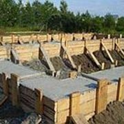 Заливка фундамента фото