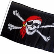 Пиратский флаг фото