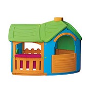 Детский пластиковый домик “Вилла с пристройкой“ Marian Plast 662 фото