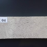 Плитка бетонная 240 х 9 х 71 мм, ракушечник белорозовая фактурная FK BK 04 фото