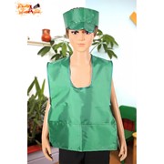 Костюм “Дежурный по природному уголку“, жилет, кепка фото