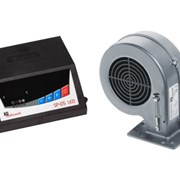 Вентилятор та автоматика для твердопаливного котла фото
