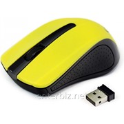 Мышь беспроводная Gembird MUSW-101-Y желтая USB фотография