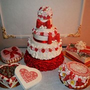 Свадебный торт. фото