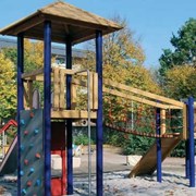 Детское игровое оборудование и парковая мебель фото