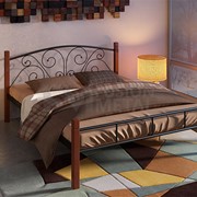 Кровать металлическая “Октавия-2“ фото