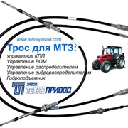 Троса управления тракторов МТЗ. фото