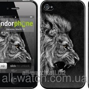Чехол на iPhone 4 Лев “1080c-15“ фотография