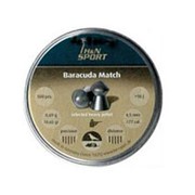 Пули пневматические H&N Baracuda Match 4,5 мм 0,69 грамма headsize 4,51 мм (500 шт.) фотография