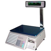 DIGI SM-100P CS+ весы с печатью этикетки до 15 кг, Ethernet, со стойкой Б/У фото