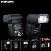 Вспышка Yongnuo YN-500EX E-TTL для Canon c высокоскоростной синхронизацией 1/8000с + Гарантия 1год фото
