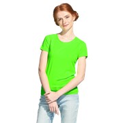 Женская спортивная футболка StanPrintWomen 30W Ярко-зелёный неон M/46 фотография