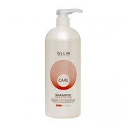 Шампунь Ollin Professional Care Color and Shine Save сохраняющий цвет и блеск окрашенных волос 1 л фотография