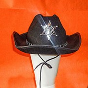 Шляпа шерифа со звездой 27х13см