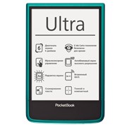 650 Ultra PocketBook электронная книга, E Ink Carta™, 6,0"\ 15,3 см, Изумрудный