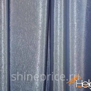 Пастель С42 голубой портьерная ткань фото