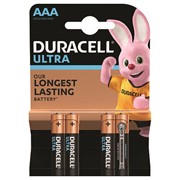 Алкалиновая батарейка Duracell LR03-4BL Ultra Power фото