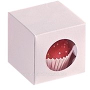 Упаковка под французское пирожное Macaron на 1 шт. фото