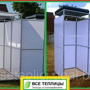 Душ дачный Престиж, Комфорт, Агро. С раздевалкой и без тамбура. Бак от 55 до 200 литров с подогревом и без подогрева. Полный комплек, Доставка. арт №-12-20