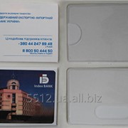 Карман для банковских карточек (жесткий) фото