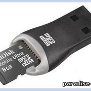 SanDisk MicroSDHC 8Gb Ultra + RW фото