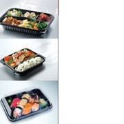 Суши-боксы,салат-боксы, упаковка для еды на вынос фотография