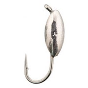 Мормышка вольфрамовая Lucky John СЕМЕЧКА с петел. 040/S фото