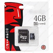 MicroSD Class 10 4 гигабайта + фото