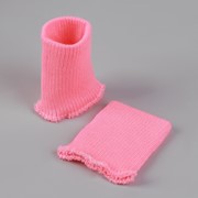 Манжеты для детской одежды, 6,5 x 8 см, цвет розовый (комплект из 10 шт.) фотография