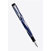 Перьевая ручка Parker Duofold F101 True Blue Centennial, True Blue PT фото