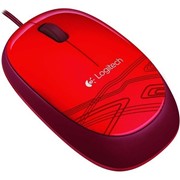 Коммутатор Logitech Mouse M105 Optical USB red фото