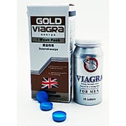 Gold viagra средство для повышения потенции, флакон 10 таблеток фотография