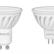 Светодиодная лампа MAXUS MR16 4.5W 4100K GU5.3