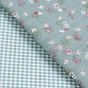 Набор ткани пэчворк 'Зеленая лагуна', 50 х 50 см фото