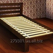 Кровать деревянная односпальная без матраса