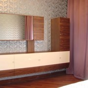 Шкаф с радиусными фасадами фото