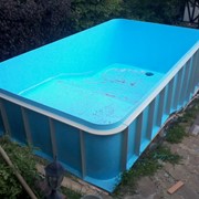 Прямоугольный бассейн из пластика 3 x 2 x 1,5 фото