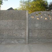 Качественные наборные бетонные заборы от производителя по лучшим ценам фото