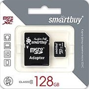 Карта памяти SmartBuy 128Gb microSDXC Class 10