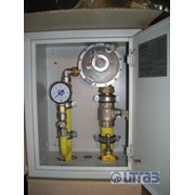 Домовые шкафные газорегуляторные пункты без узла учета расхода газа с одной линией редуцирования
