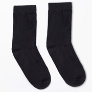 Носки мужские тёплые, цвет чёрный, размер 27 фото