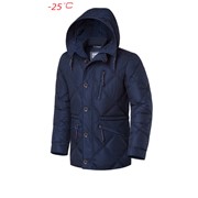 Зимняя мужская куртка стежка ромб, р-ры 48-56 (разные цвета) фотография