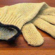Трикотажные перчатки 85% параарамид - 15 % мериносовая шерсть фотография