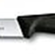 Нож для овощей VICTORINOX SwissClassic, лезвие 10 см с волнистой кромкой, чёрный (50000) фото