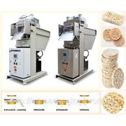 Оборудование для производства зерновых хлебцов. Пресс для зерновых хлебцов фото