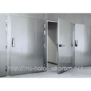 Двери холодозащитные распашные одностворчатые 800х1900 фото