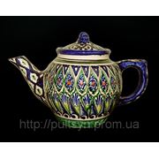 Узбекский чайник. Риштан. 0,8 л фото